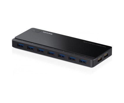 Hub USB TP-Link UH720 USB 3.0 (7 portów + 2x2,4A aktywny, zasilacz)